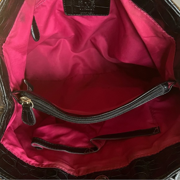 Anne Klein Crocodile Tote (Pink interior) - Picture 11 of 11